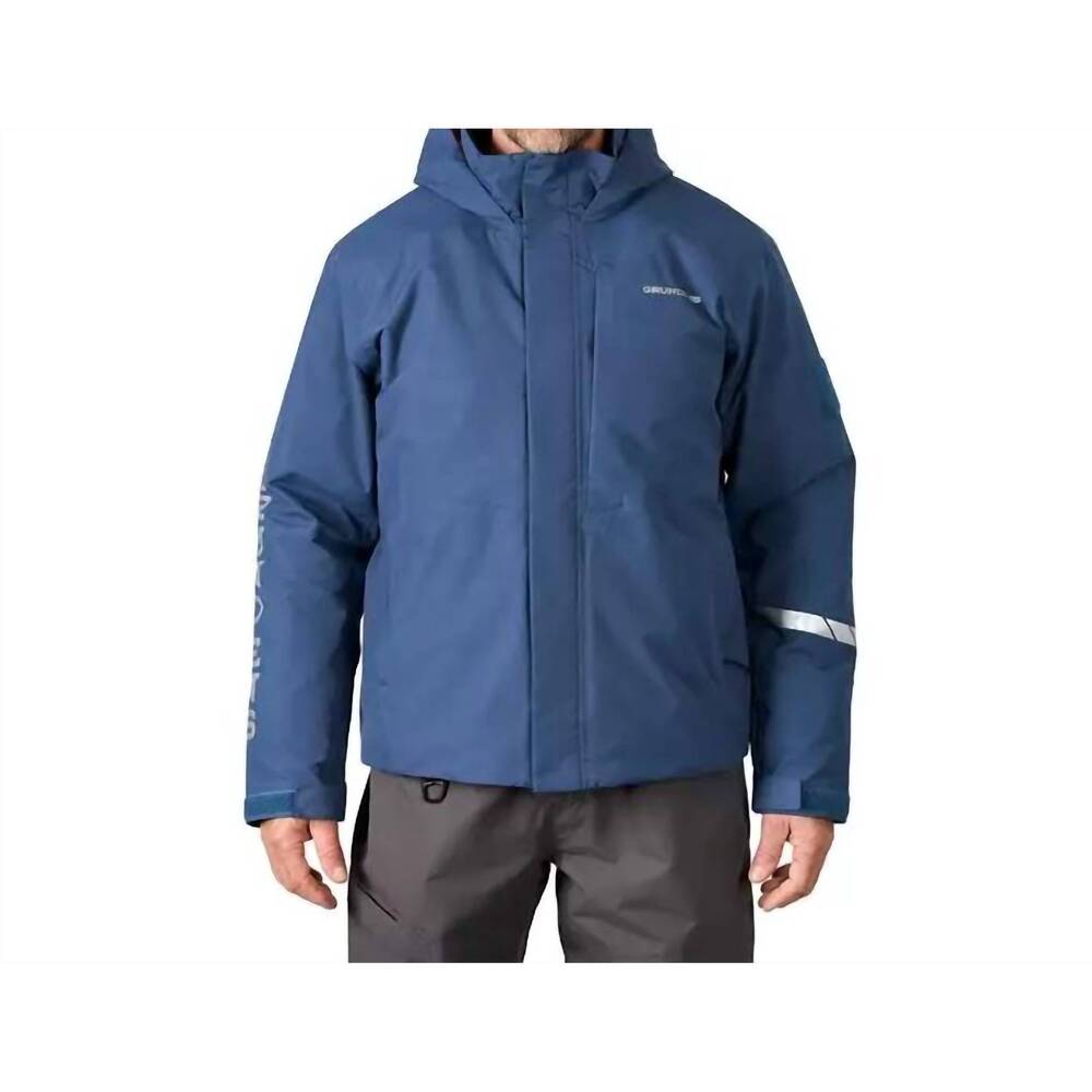 NEW GRUNDENS transmit x jacket in blue abyss